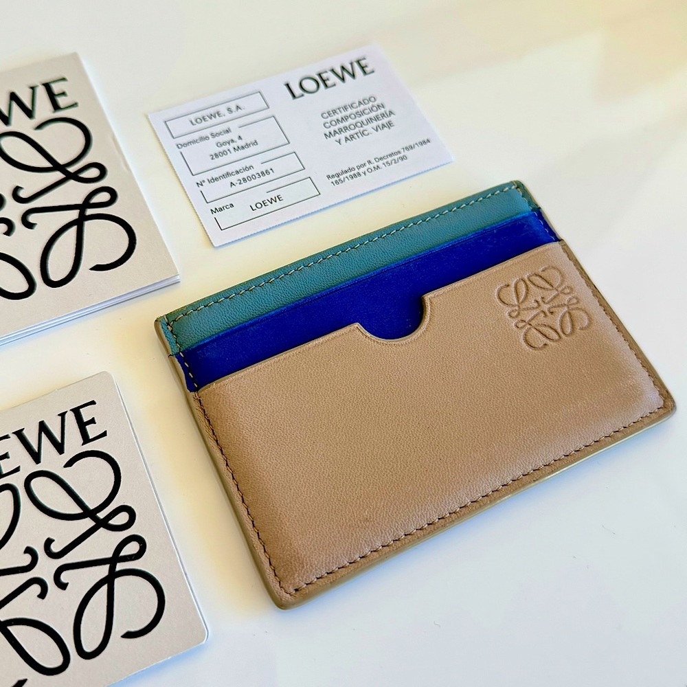 LOEWE Card Case ☆ Amazing Condition ☆ Dust Bag & Box Included ☆